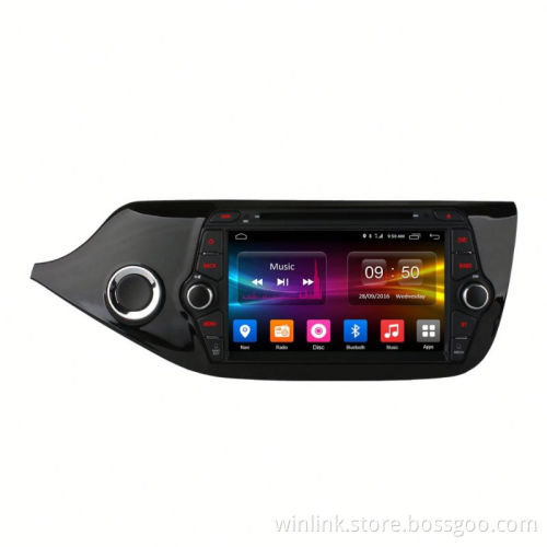Factory price Ownice android6.0 quad core car stereo GPS for Kia Ceed with 4G built in wifi